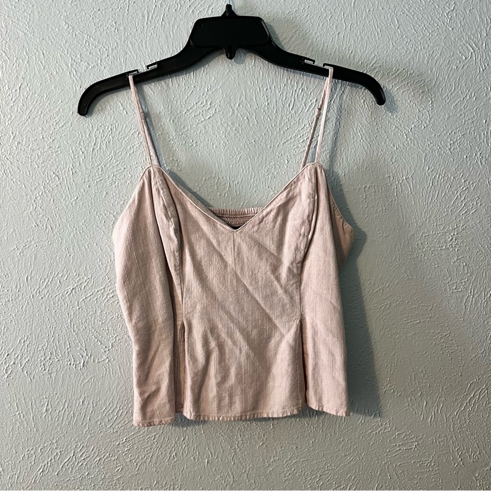 Express Dusty Pink Crop Top